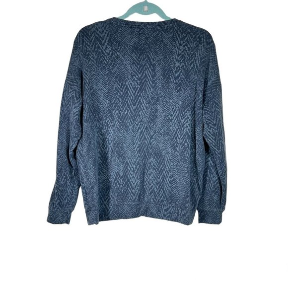 Athleta Studio to Street Sweatshirt Gray Medusa Print Size P Medium Crew Neck - Picture 2 of 7